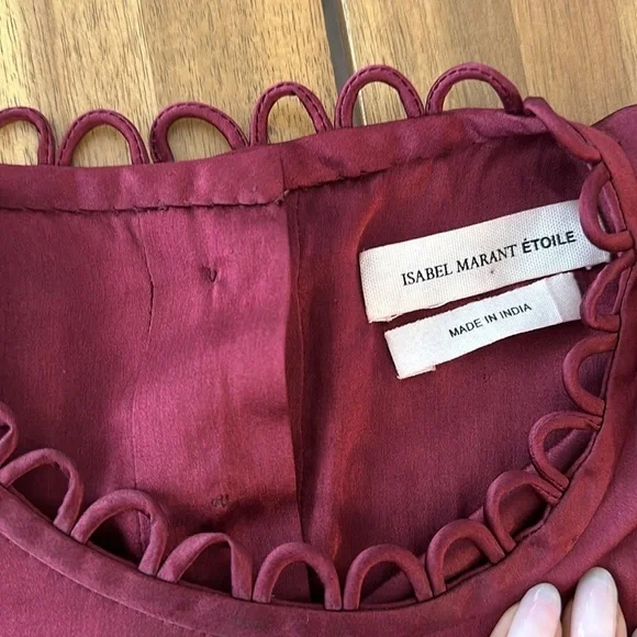 Isabel Marant Silk Top XS - Picture 4 of 7